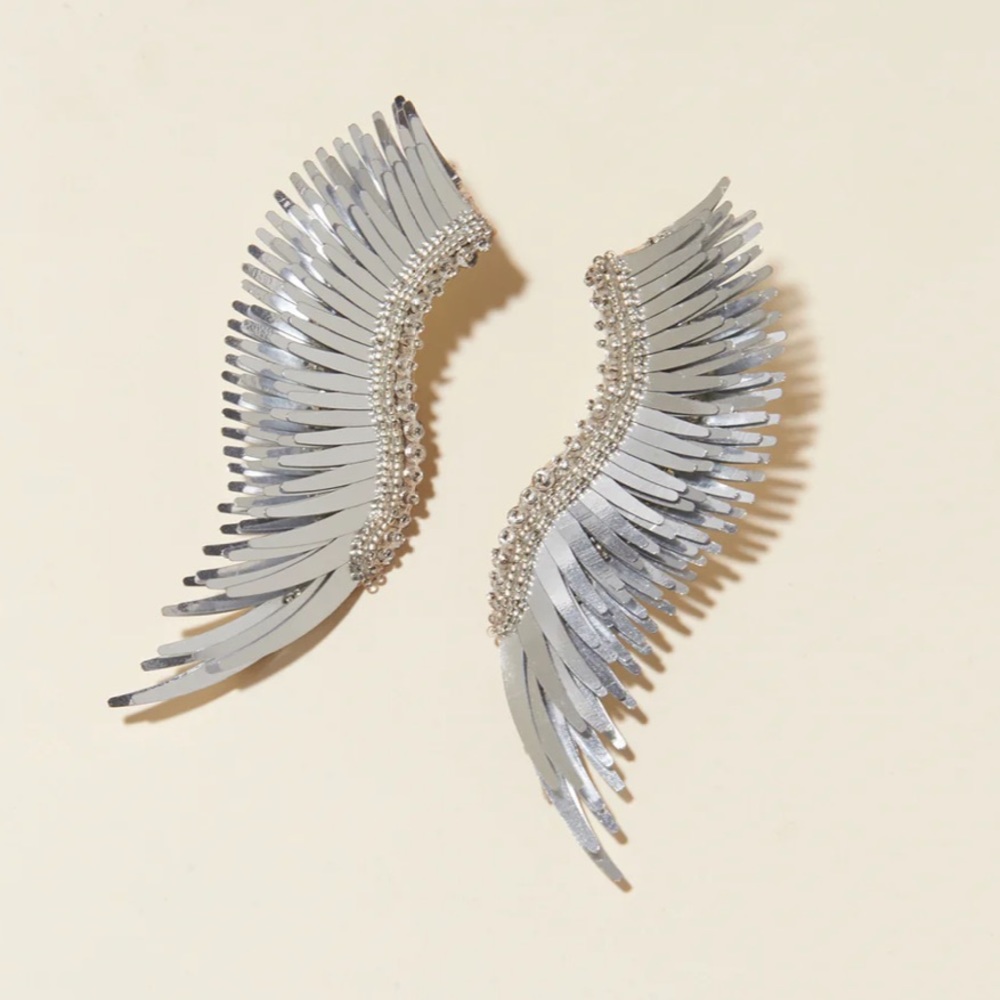 Mignonne Gavigan Metallic Madeline Earrings - Silver